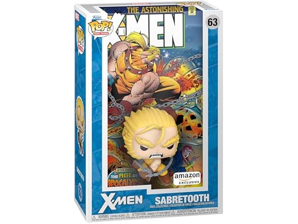 Funko Funko Pop Comic Cover: Marvel - Age of Apocalypse Sab