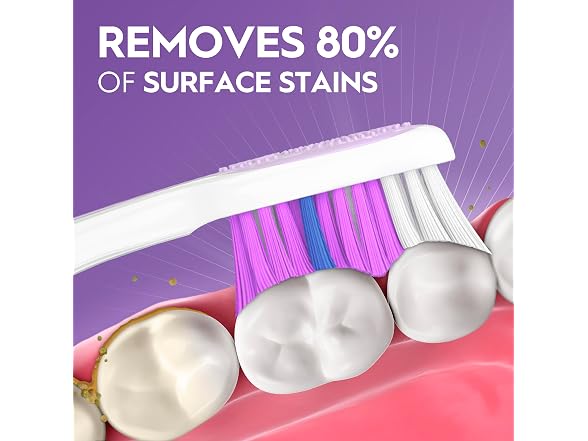 Oral B 3D White Stain Eraser 4 Count Soft Manual