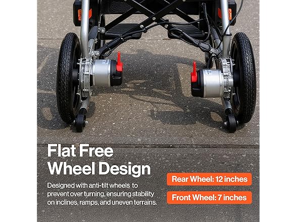 SuperHandy GUT188 Electric Wheelchair