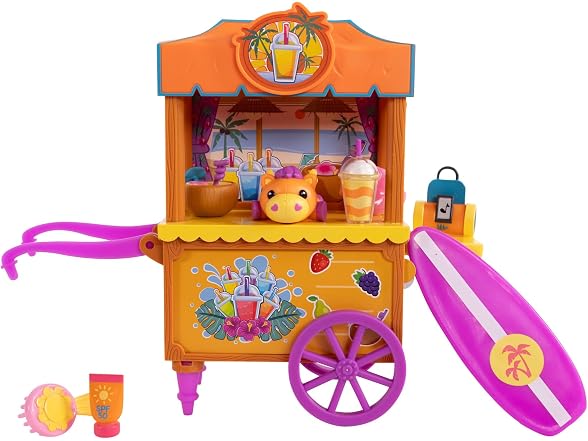 Wild Manes Horse Toys – Bailey’s Surf & Snacks Playset