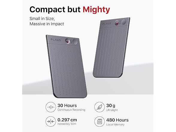 PLAUD Note AI Voice Recorder, App