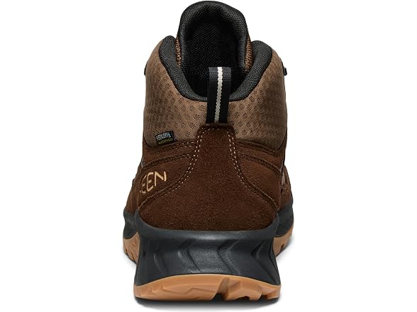 KEEN Men's Hightrail Mid Height Durable Lightweight Breathable Leather Waterproof Hiking Boots