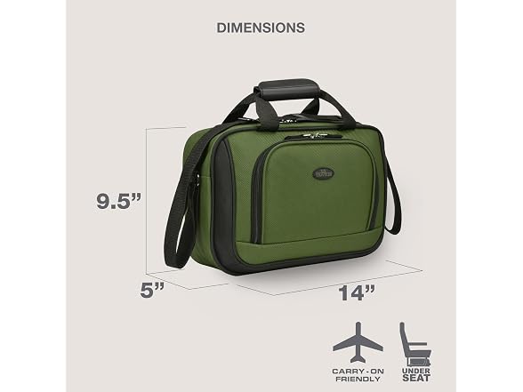 U.S. Traveler Rio 14" Travel Tote Bag
