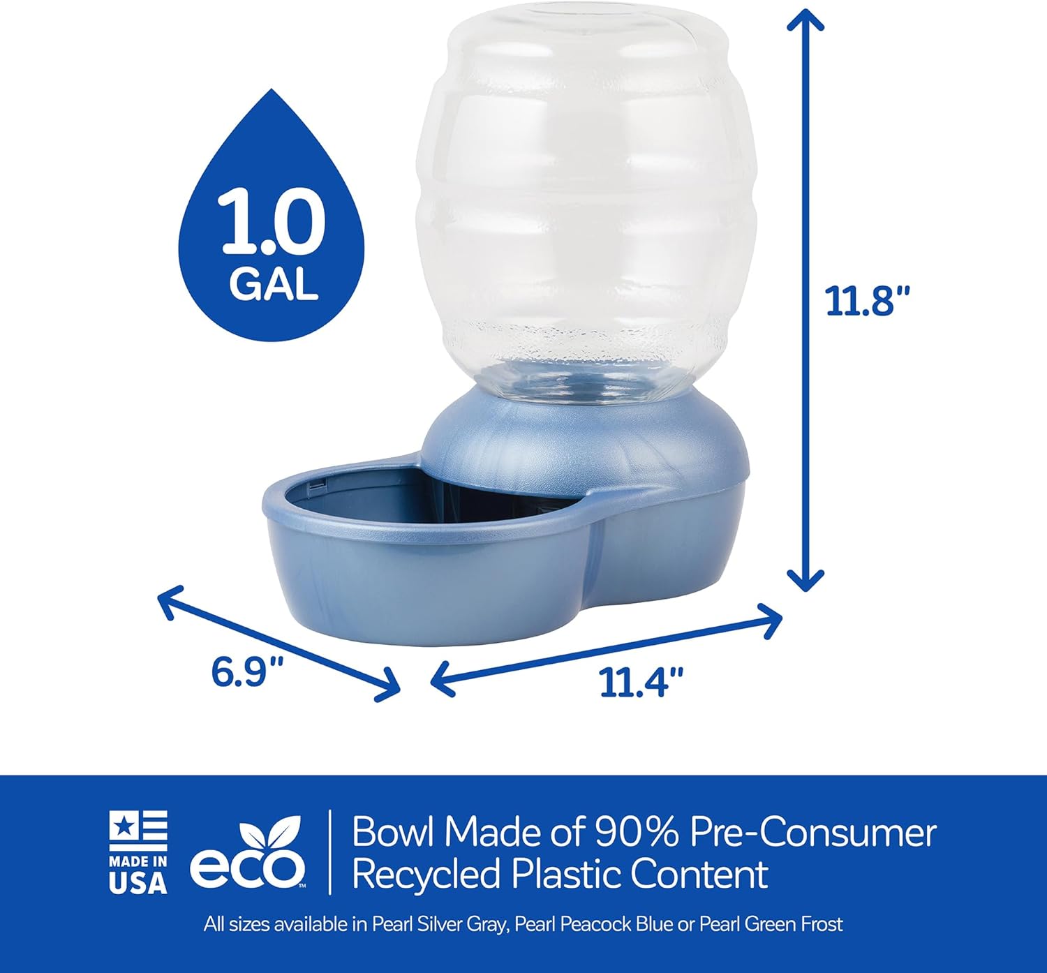 Petmate Replendish Automatic Gravity Waterer - Gallery 18