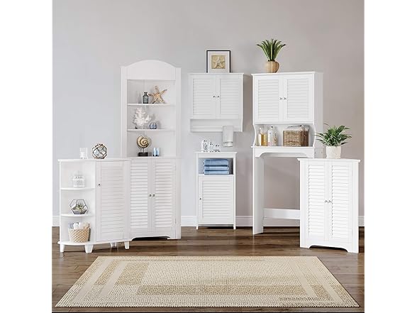 RiverRidge Ellsworth Tall Corner Cabinet