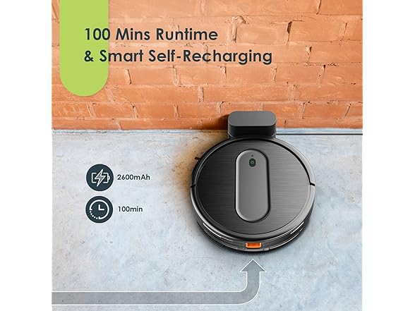 XIEBro HR1010-BLACK XIEBro HR1010 Robot Vacuum and