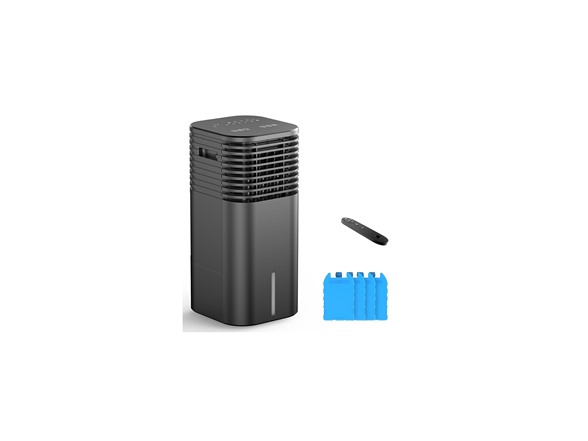 FLOWBREEZE 24 Windowless Portable Air Conditioner, Black