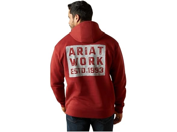 ARIAT Men's Rebar Workman Brickyard Hoodie