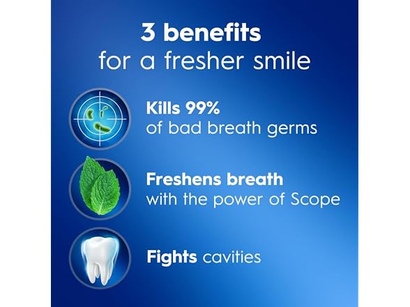 3ct Crest Complete Whitening + Scope, Mint Toothpaste