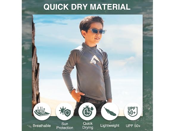 Kanu Surf Boys (12) Platinum Long-Sleeve Rashguard