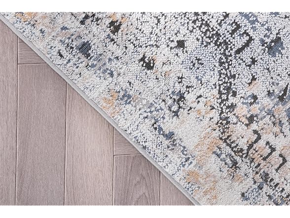 L'Baiet Anna Grey Oriental 2x6 Runner Rug