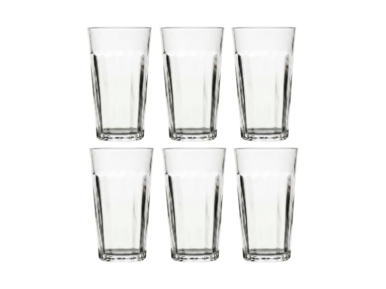 Mikasa Mable Glass Tumbler Set of 6 
