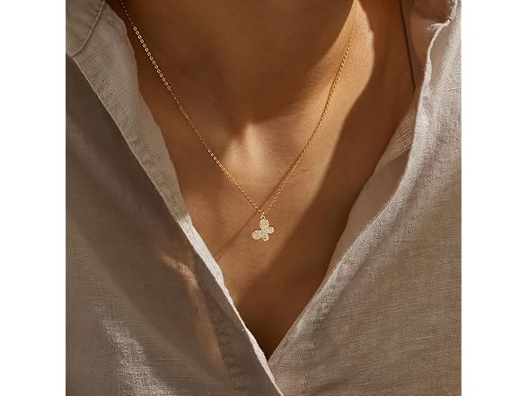 BSGRL Gold Butterfly Pendant