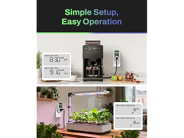 BN-LINK Indoor Astronomical Timer Digital 18 ON/OFF Programmable Plug