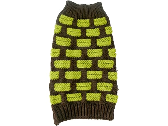 Choco Brown And Neon Green