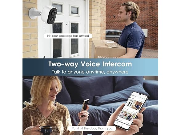 Geekee Wireless Outdoor Security Cameras