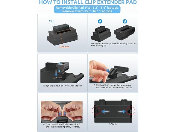 MAGICRAVEN 14in Dual Screen Extender