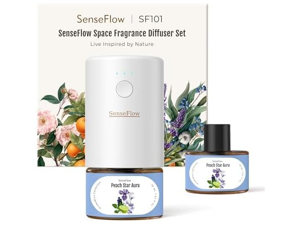 Peach Star Aura Smart Essential Oil Diffuser