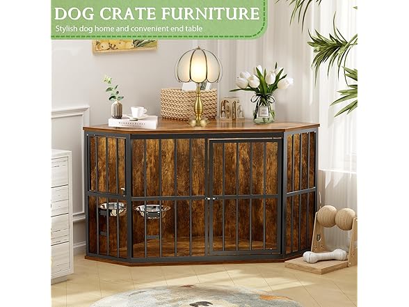 MODCART Medium Dog Crate Furniture, 42”