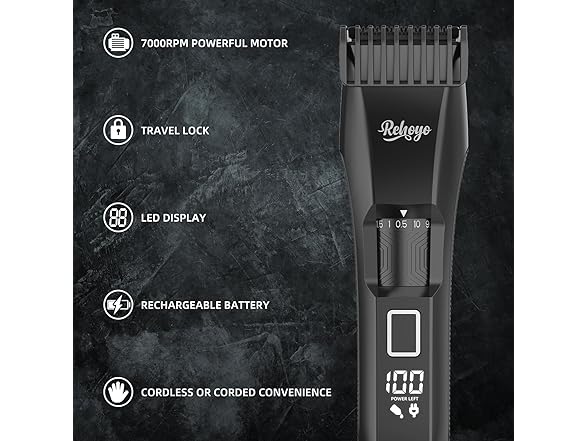 REHOYO Adjustable Beard Trimmer