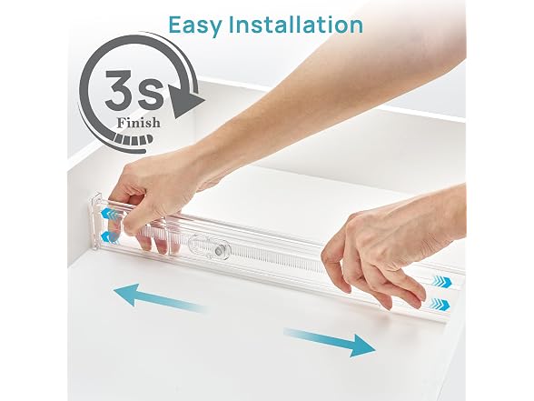 Vtopmart 2.36" Short Upgrade Drawer Dividers 12.8"-22.3"
