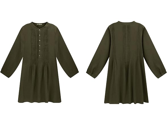 R.Vivimos Women (L) Tunic Dress Fall Cotton Dress
