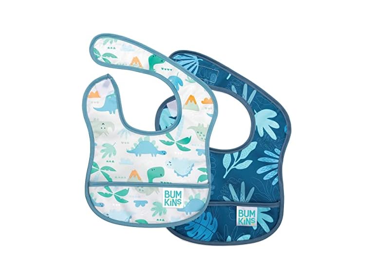 Bumkins Bumkins Bibs, for Baby Girl or Boy, Infant 3-9 M