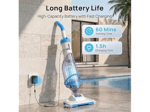 Consciot Pool Vacuum for Above Ground Pool & Inground Pool