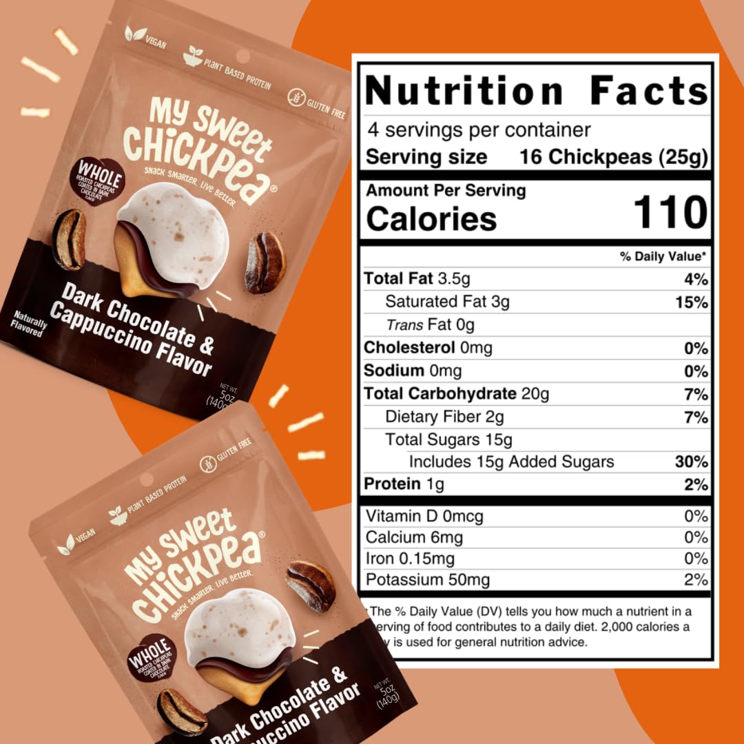 4Pk My Sweet Chickpea 5 Oz Chocolate Covered Chickpeas - Gallery 22