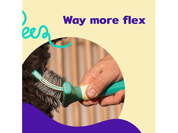 Jelly Pet Double Sided Dog Slicker Brush, Lo