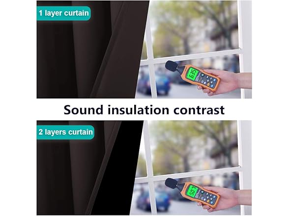 NICETOWN Extra Wide Patio Door Curtain