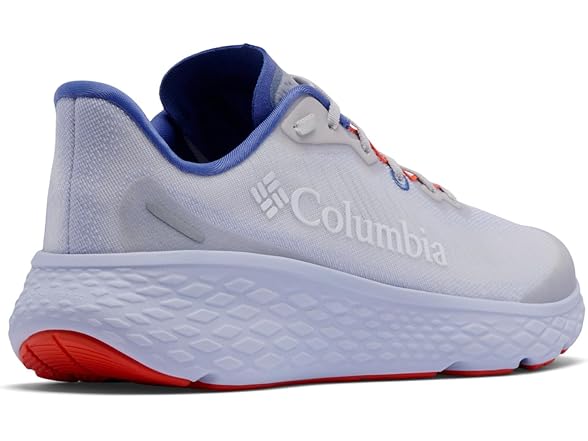 Columbia Womens, Snowdrift/Red Quartz, 10 Wide