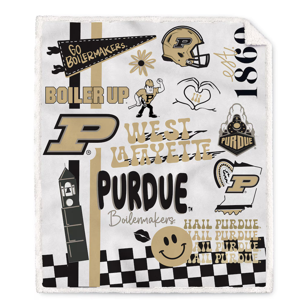 NCAA College Town Sherpa Blanket (60 x 70) - Gallery 10