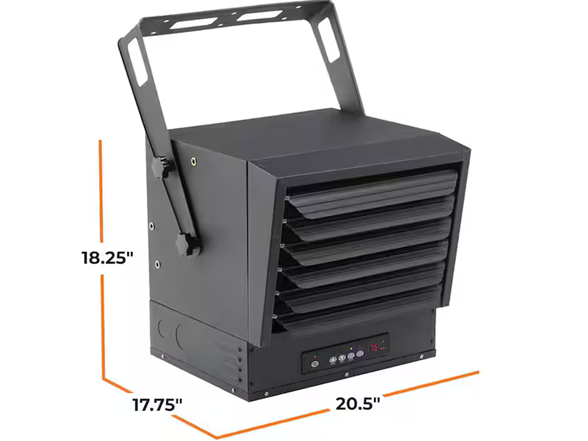 WeWarm CZ230 WeWarm HEATER GARAGE 7.5K WATT Black