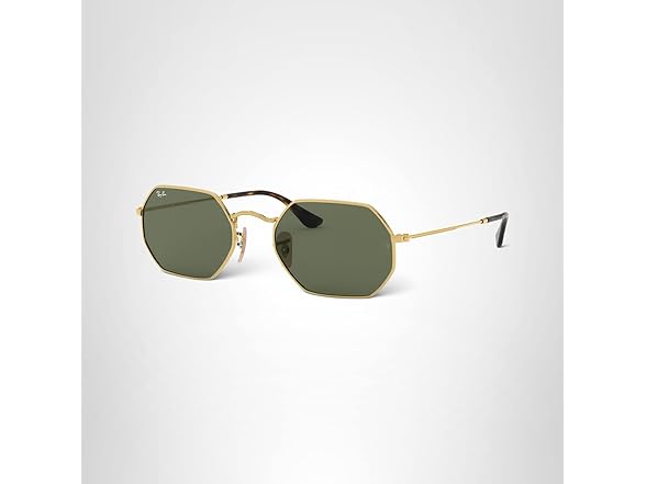 Ray-Ban Rb3556n Octagonal Flat Lens Sunglasses