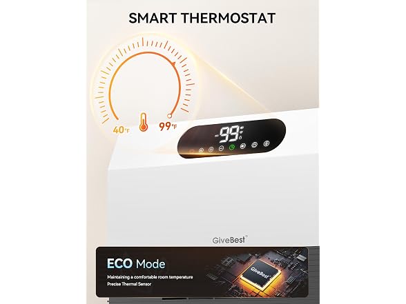 GiveBest Smart Electric Wall Heater