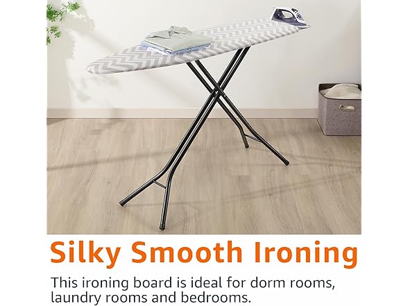 Amazon Basics Adjustable Full-Size Ironing Board