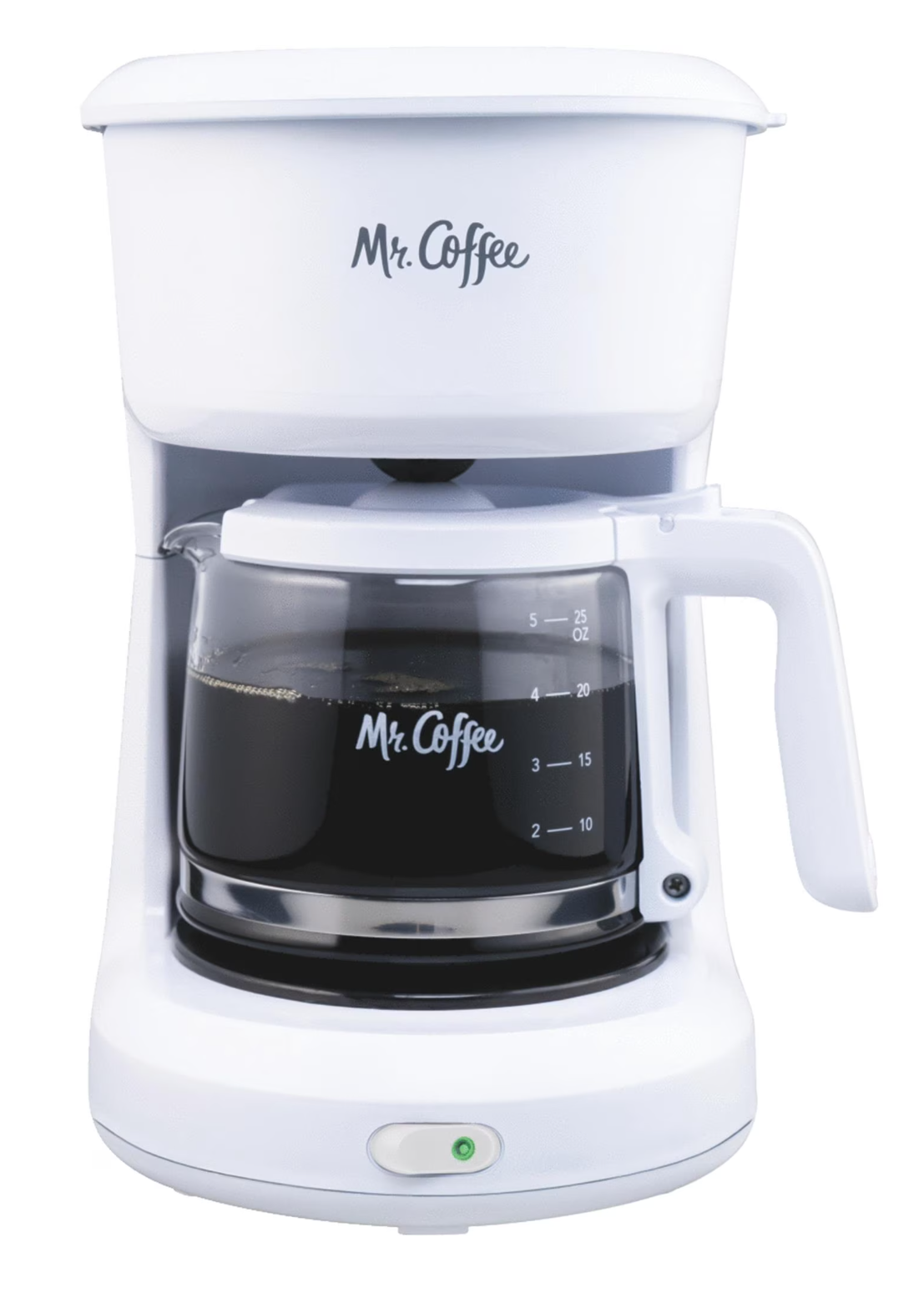 Mr. Coffee 5-Cup White Switch Coffee Maker - Gallery 2