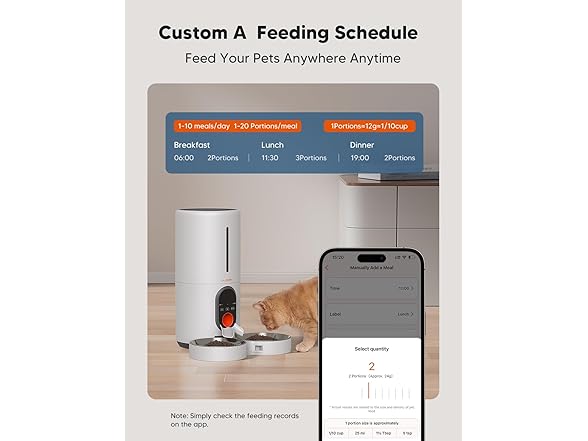 WOPET Automatic Pet Feeder