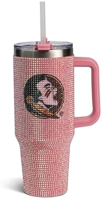 Memory Company NCAA Pink Bling Game Day Drinking Tumbler