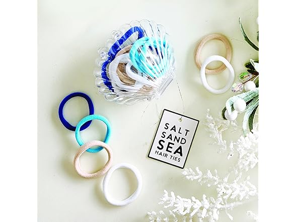 Bella Sleep + Spa Accessories - Seamless Elastic Hair Ties