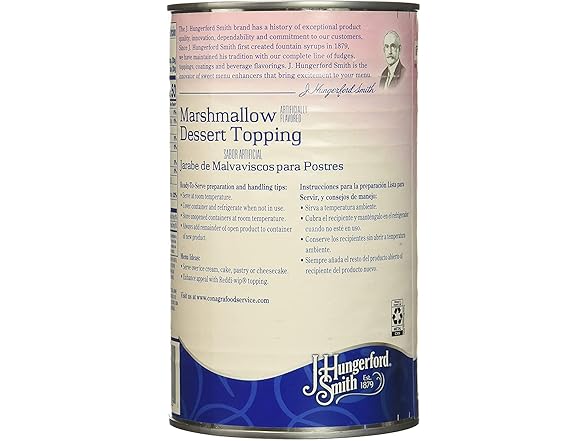 Marshmallow Dessert Topping 2lb. 4 oz.