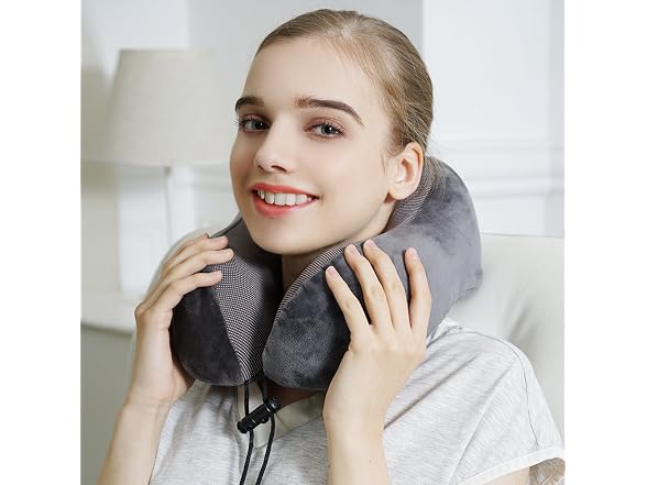 TALLGO Memory Foam Travel Pillow