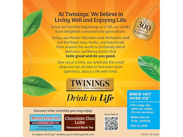 Twinings Chai Latte K-Cup