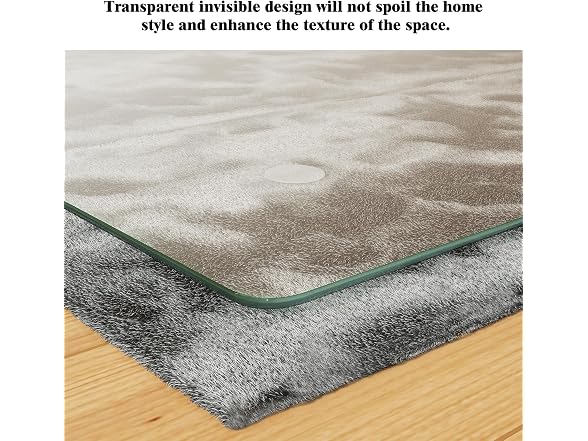 Koonmi Glass Chair Mat 40" x 60"