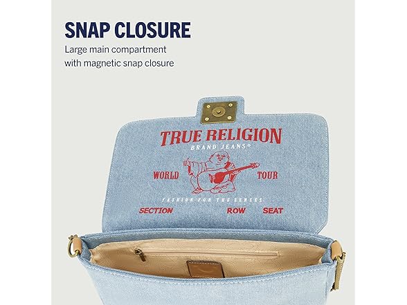 True Religion Women's Shoulder Bag Purse