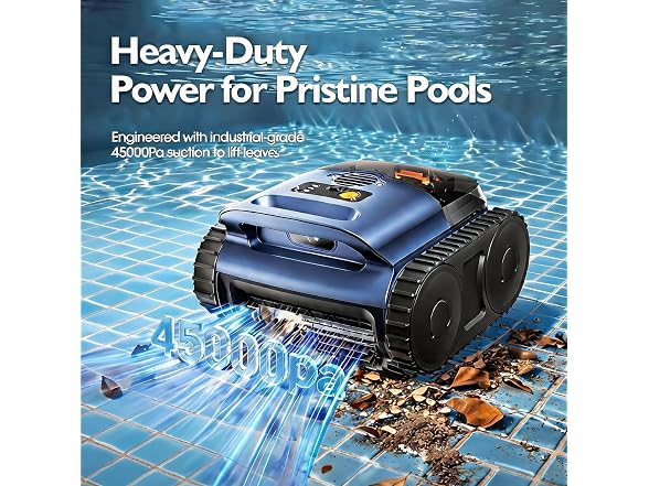 XIVORA W0795 Cordless Robotic Pool Cleaner3