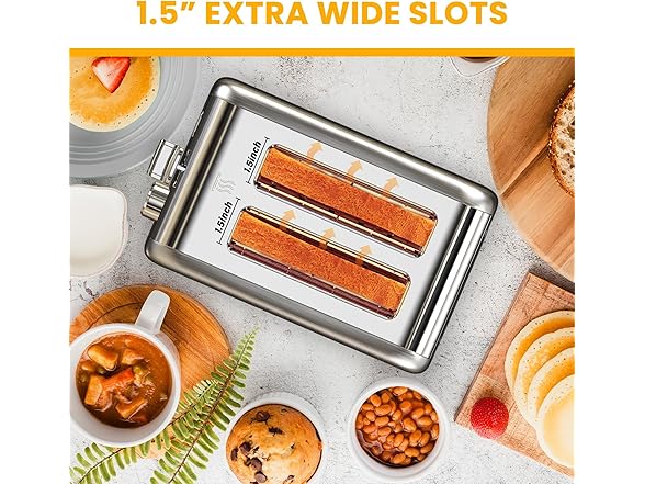 Simple Deluxe 2-Slice Toaster