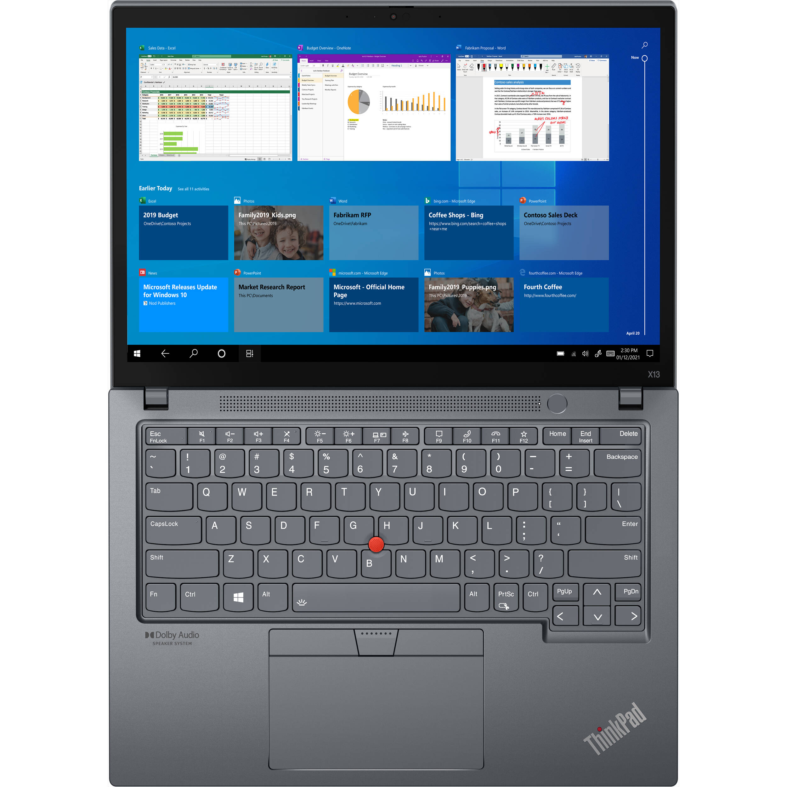 Lenovo ThinkPad X13 G2 i5 Touch 16GB Laptop - Gallery 8