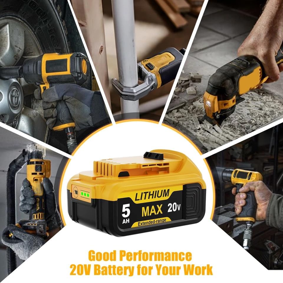 Simple Plus+ 2Pack 20V 5.0Ah Replacement Batteries - Gallery 12